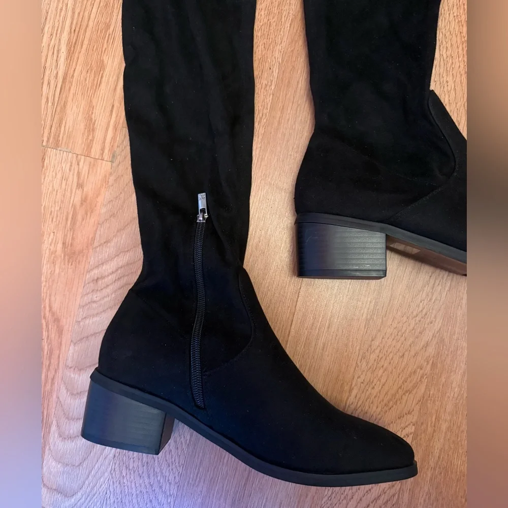 New NY & Co Nordstrom Black Over the Knee Boots
